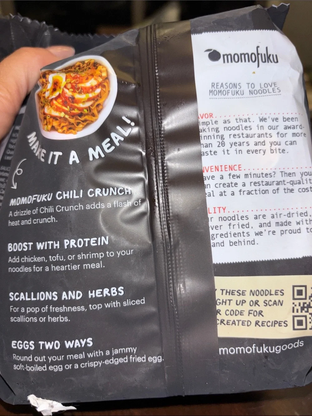 Soy & Scallion Noodles – momofuko Pack of 4 Rich Soy Sesame Oil & Scallions